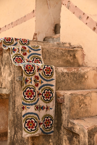 Hand Embroidered Table Runners