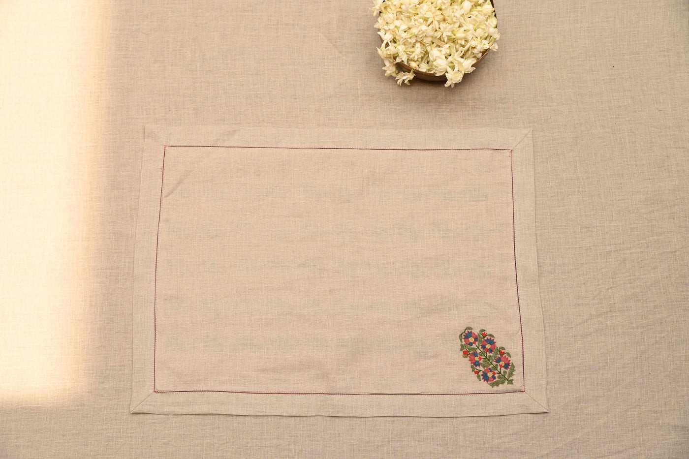 Embroidered Table Mat