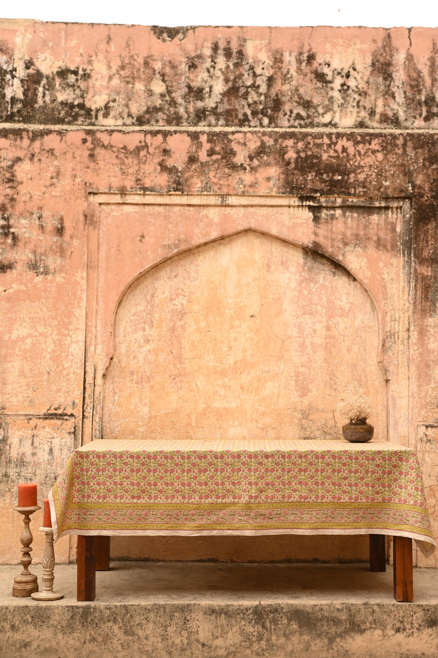 BLOCK PRINTED TABLE COVER