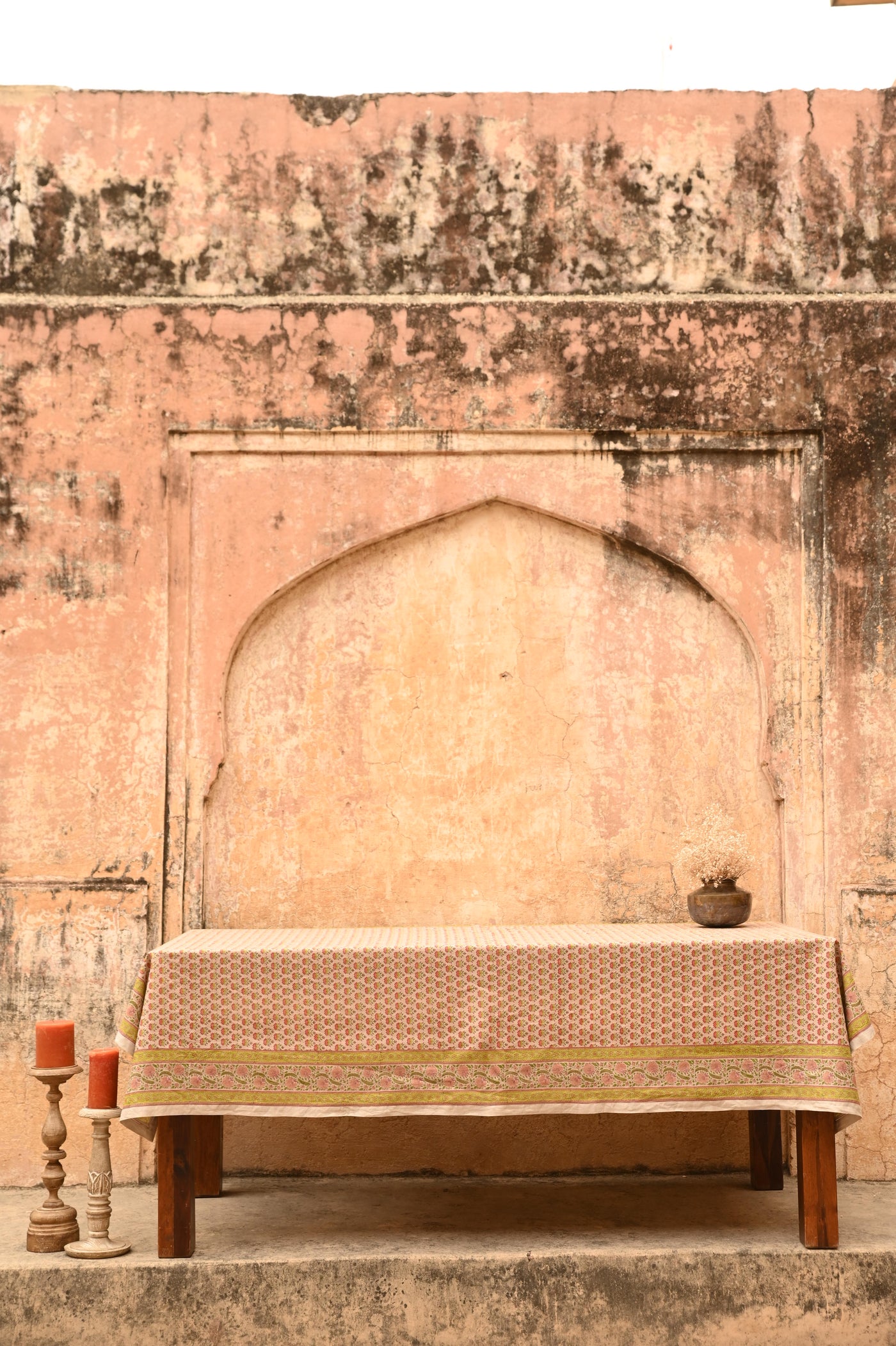 BLOCK PRINTED TABLE COVER