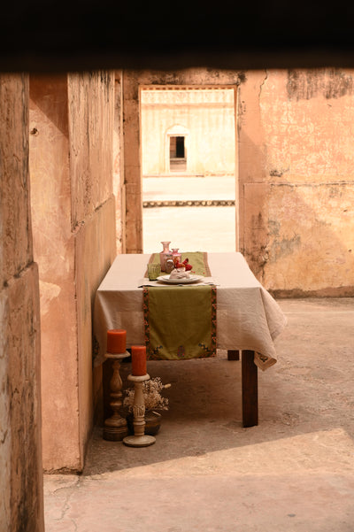 Hand Embroidered Table Runners