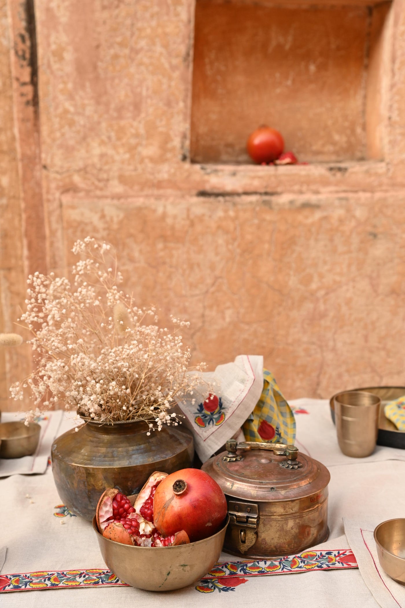 Hand Embroidered Table Runners