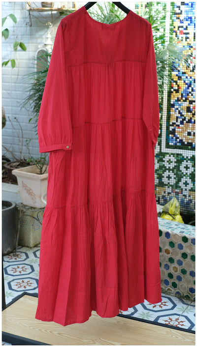 Red Tier Dress